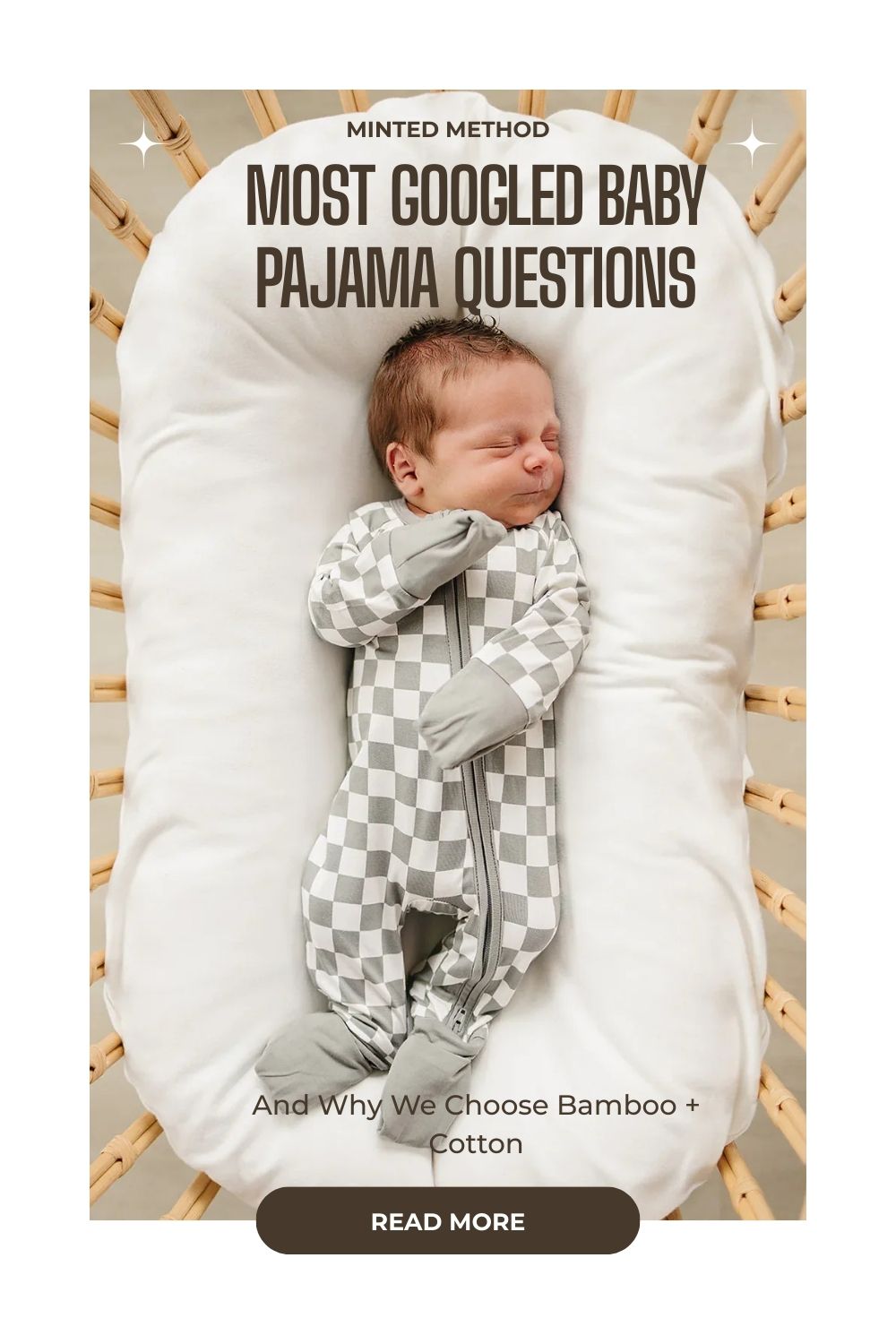 Best Baby Pajamas blog cover photos. Baby sleeping in soft pajamas, showcasing the best baby pajamas for comfort and style.