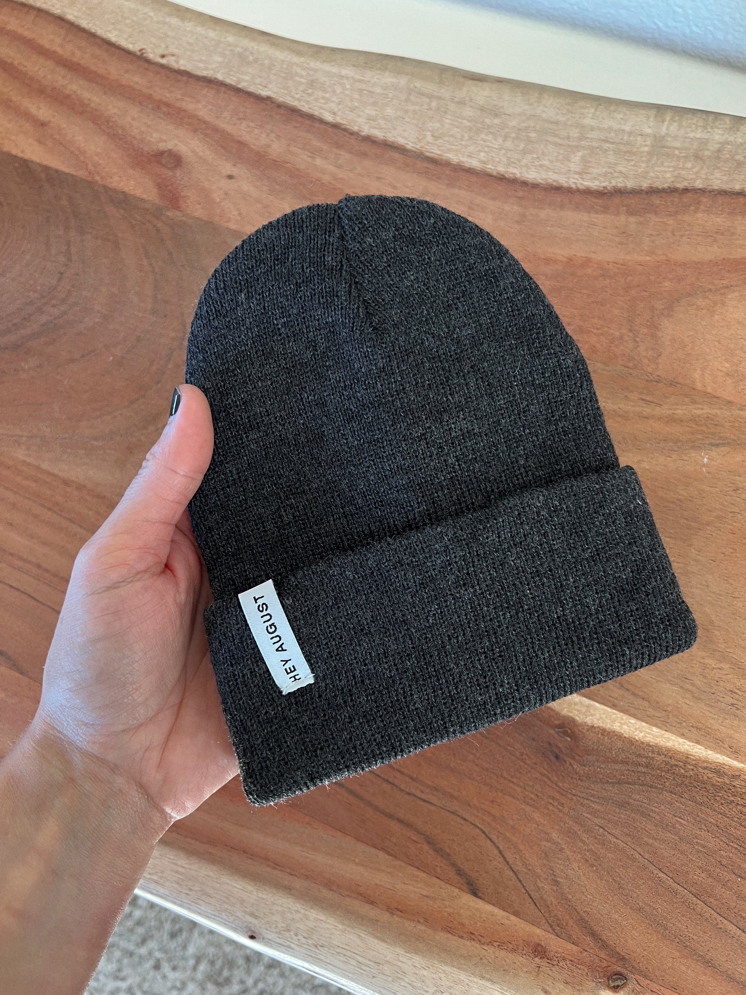 Knit Cuff Beanie