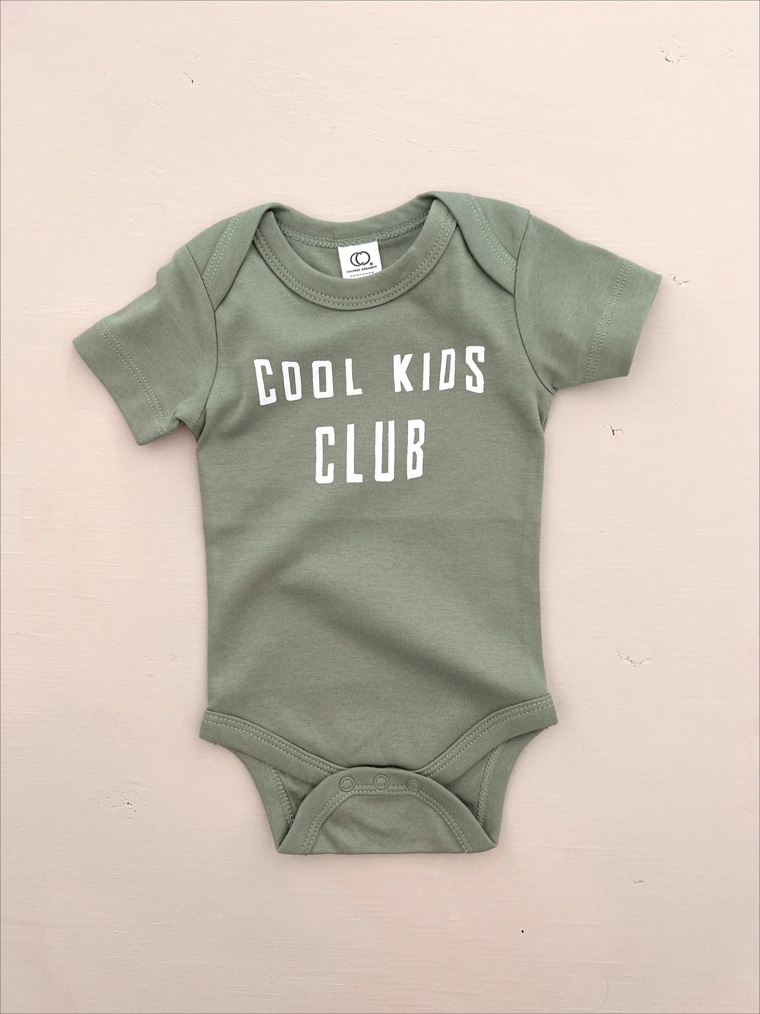 Cool Kids Club Organic Cotton Onesie