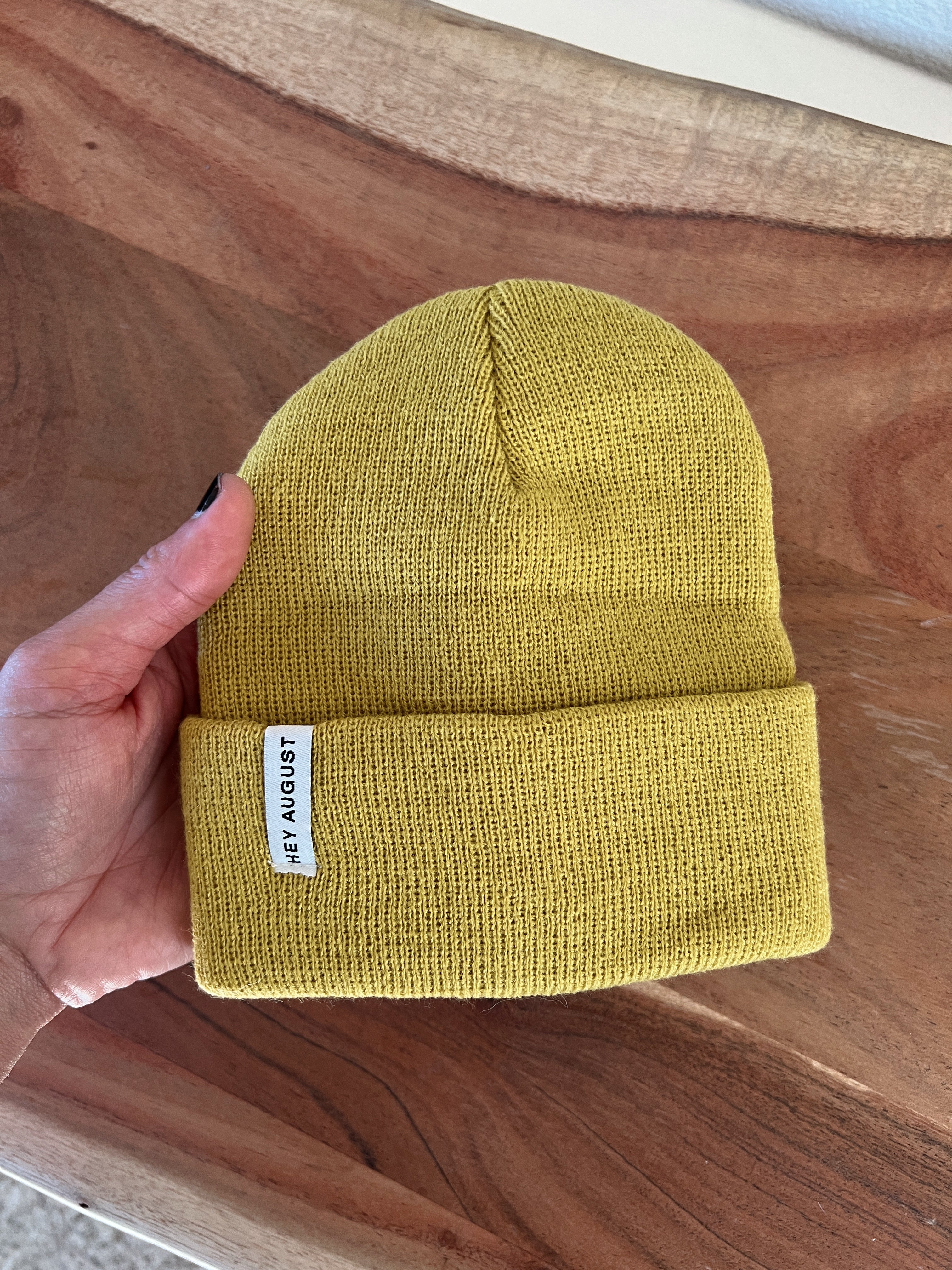 Knit Cuff Beanie