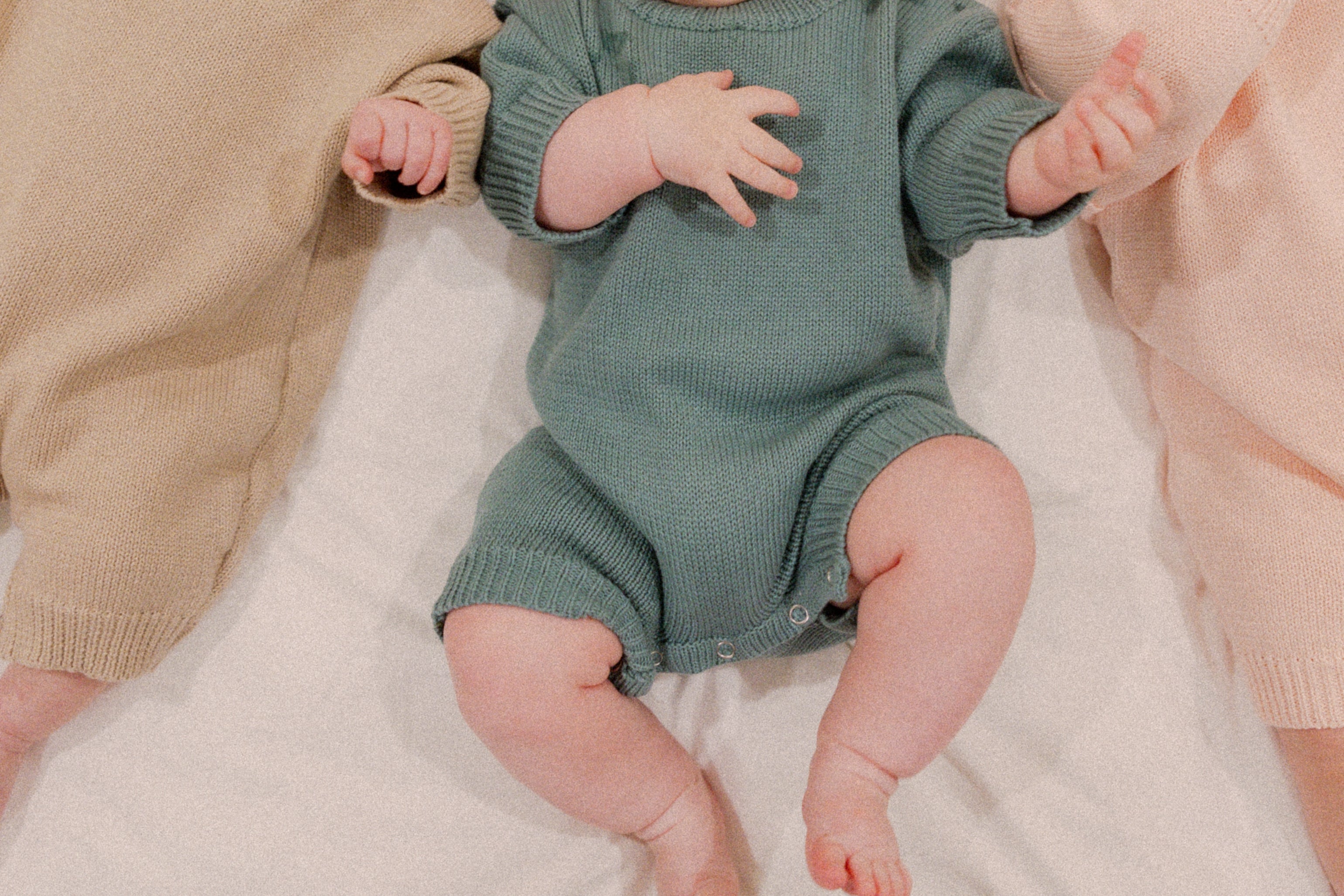 Beck Knit Romper in Teal