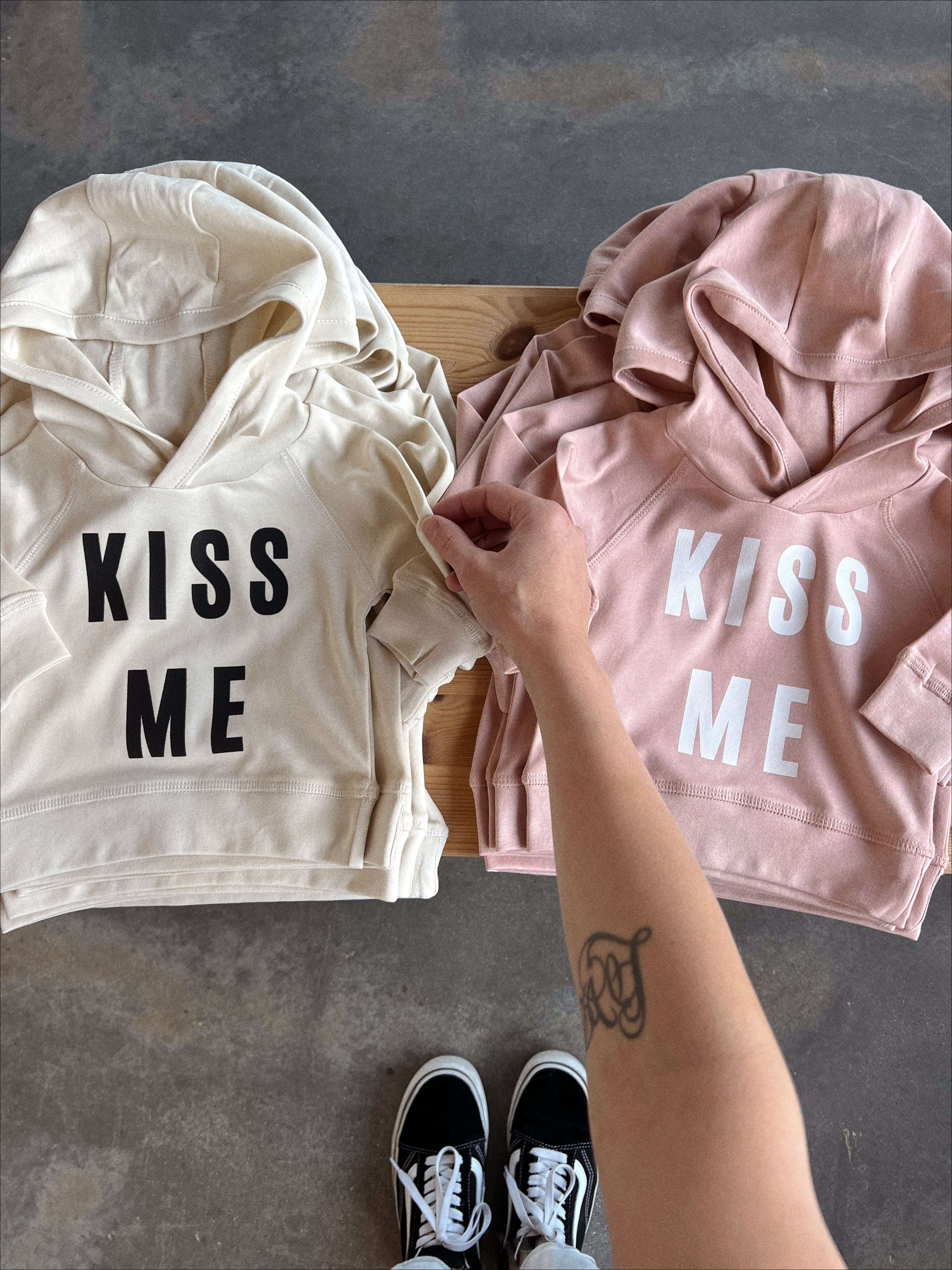 Valentine's Day Kiss Me Hoodie