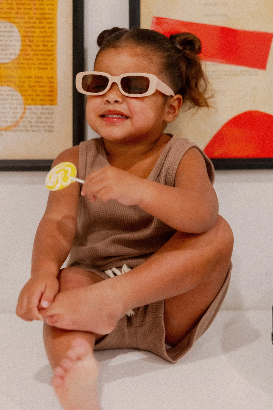 Madden Tank Set in Brown