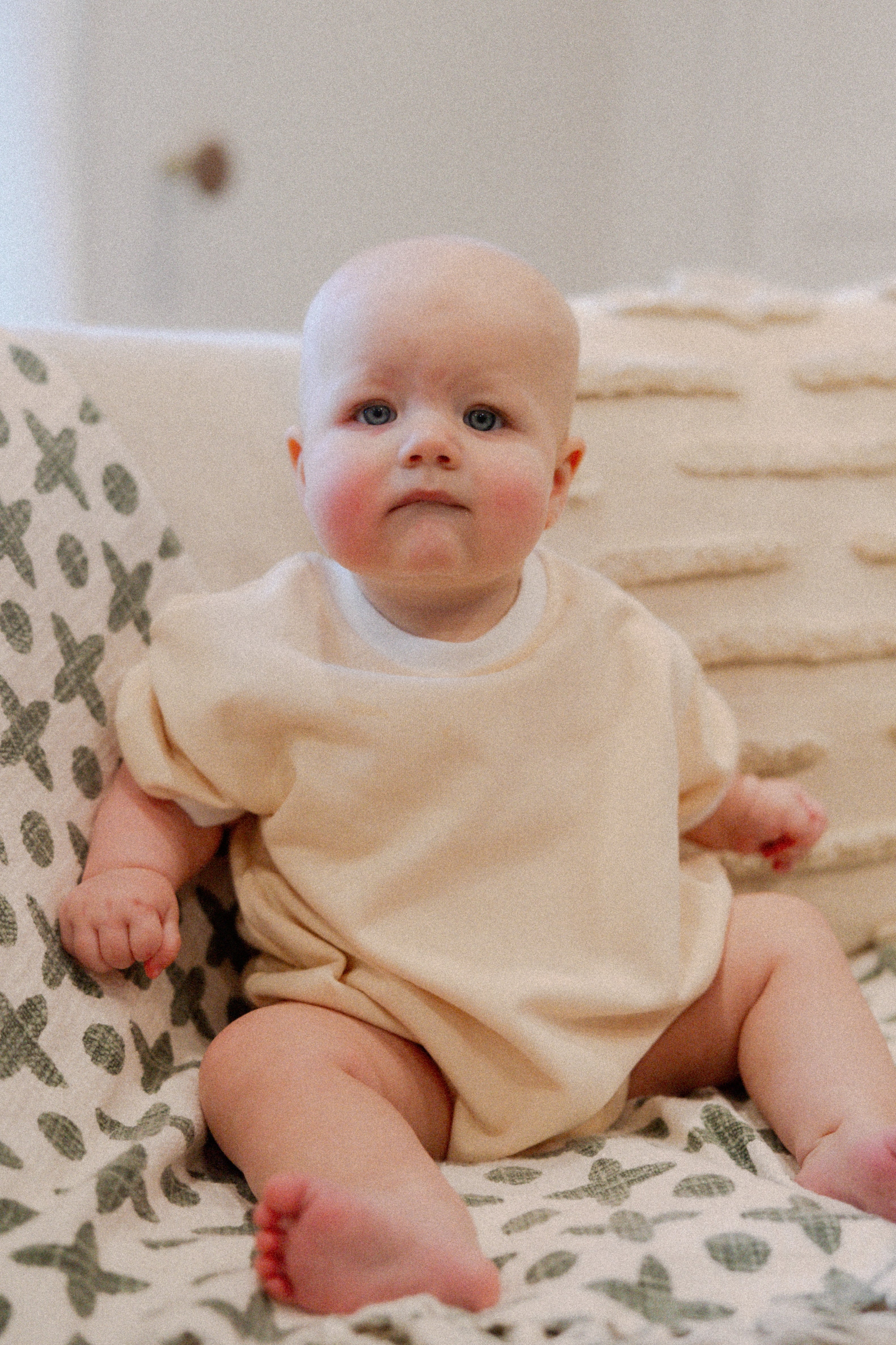 Sullivan Romper in Cream